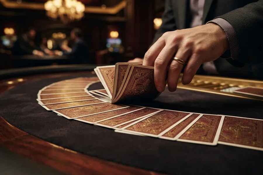 hvordan spille blackjack: Spillets gang